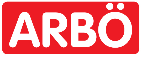 arboe-schrift auf rot